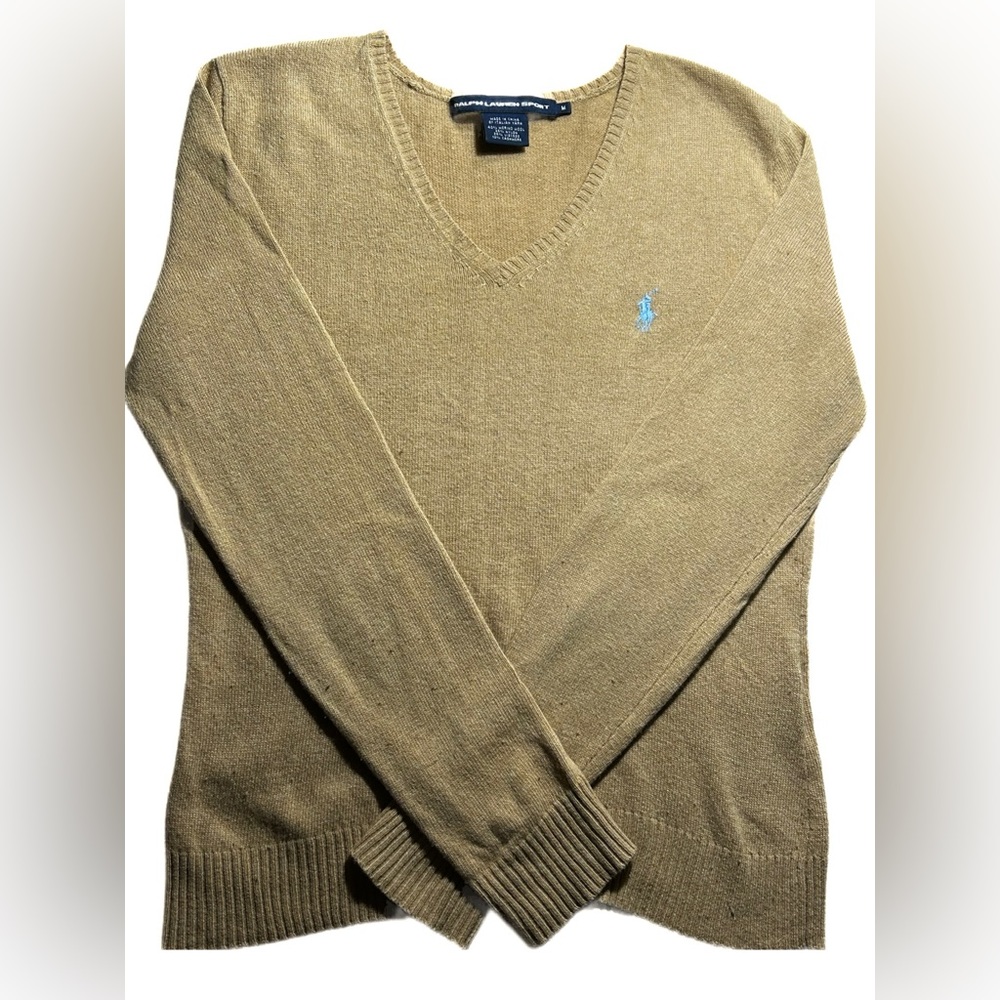 Ralph Lauren Sport, Women’s Tan Sweater, size M